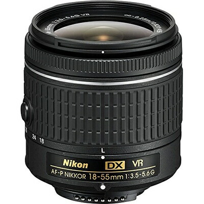 【中古】（新古品） Nikon 標準ズームレンズ AF-P DX NIKKOR 18-55mm f/3.5-5.6G VR ニコンDXフォーマット専用