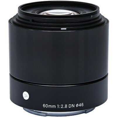 【中古】（新古品） SIGMA 単興味の中心望遠水晶体 Art 60粍 F2.8 DN 黒いこと ソニーE用 350659