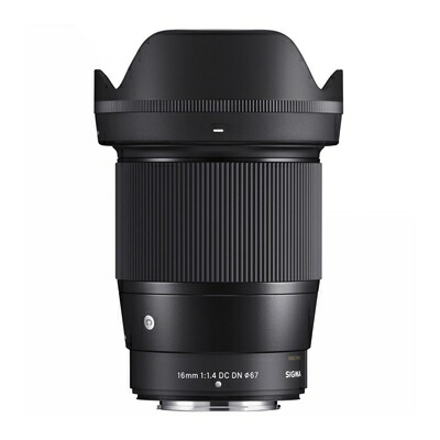 【中古】（新古品） シグマ(Sigma) レンズ 16mm F1.4 DC DN FUJIFILM 富士フイルム Xマウント 単焦点 広角 APS-C ミラーレス用 Contemporary