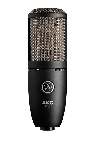【中古】（新古品） AKG Project Studio Line コンデンサーマイク ブラックボディ P220