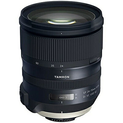【中古】（新古品） TAMRON 大口径標準ズームレンズ SP24-70mm F2.8 Di VC USD G2 ニコン用 フルサイズ対応 A032N