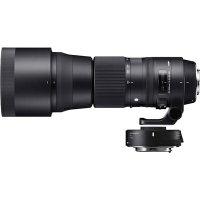 【中古】（新古品） シグマ(Sigma) レンズ 150-600mm F5-6.3 DG OS HSM テレコンバーター(&times;1.4) セット Nikon ニコン Fマウント ズーム 超望遠 フルサイズ 一眼レフ用 Contemporary｜ベアホームズ