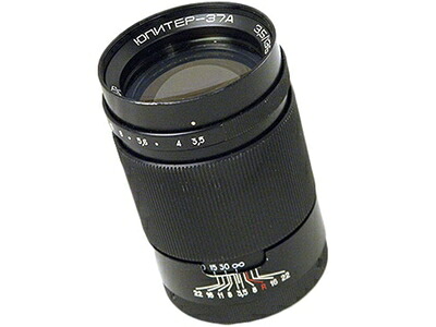 【中古】（新古品） ※年寄りの水晶体※JUPITER-37A 135粍/f3.5 M42マウント 検査と修理済み