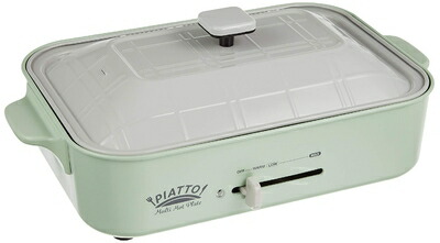 【中古】（新古品） APIX(アピックス) マルチホットプレート レトログリーン FSKP-9919 GR