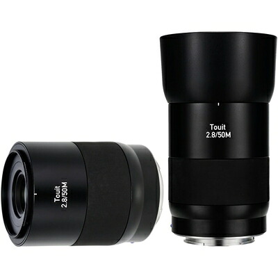 【中古】（新古品） Carl Zeiss マクロレンズ Touit 2.8/50M Eマウント 50mm F2.8 APS-Cフォーマット専用 500159