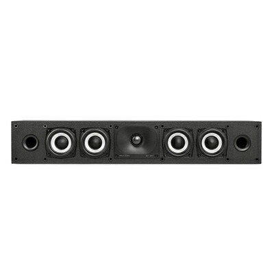 【中古】（新古品） ポークオーディオ POLK AUDIO Monitor XTシリーズ スリムセンタースピーカー マットブラック MXT35