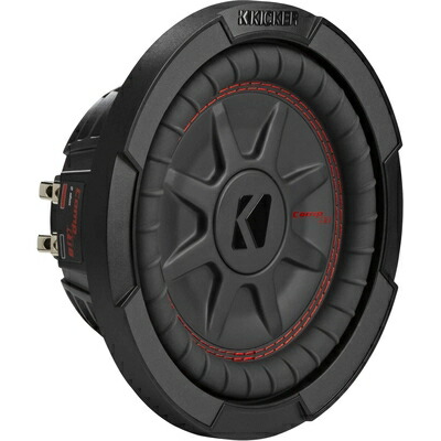 【中古】（新古品） KICKER CompRT 8インチ(20cm) サブウーファー DVC 2オーム RoHS対応