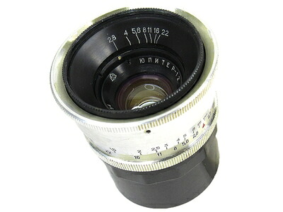 【中古】（新古品） ※オールドレンズ※JUPITER-12 35mm/f2.8 シルバー Lマウント オーバーホール済み