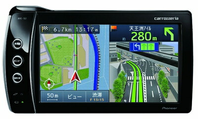 【中古】 草わけ carrozzeria Air navi 記憶装置メール交換カーナビゲーション 広広としたVGA 5.8v型 AVIC-T07