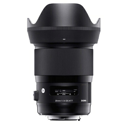 【中古】(新古品) SIGMA 28mm F1.4 DG HSM Art SE