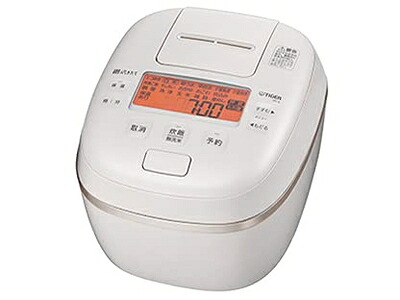 【中古】（新古品） JPI-G100-WE(エクリュホワイト) 炊きたて ご泡火炊き 圧力IHジャー炊飯器 5.5合