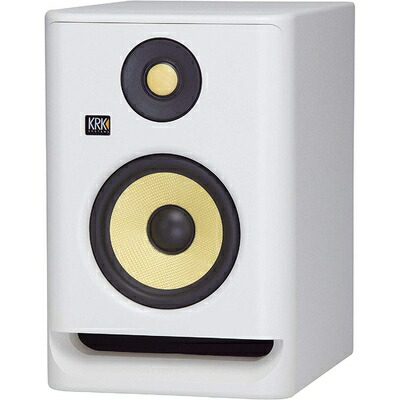 【中古】（新古品） KRK RP5 5 G4 プロフェッショナル バイアンプ 5インチ パワードスタジオモニター、ホワイトノイズ