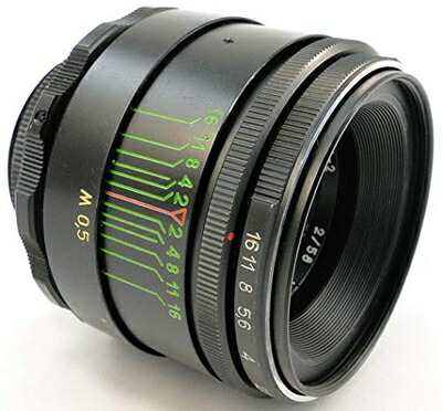 【中古】（新古品） HELIOS 44-2 58mm f/2 USSRレンズ M42 + 適応富士フイルム X-マウント FX