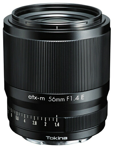 【中古】（新古品） Tokina 単焦点中望遠レンズ atx-m 56mm F1.4 E ソニー Eマウント APS-Cフォーマット専用 634639 ブラック