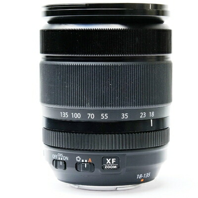 【中古】（新古品） Fujifilm XF 18-135粍 f/3.5-5.6 R LM OIS WR 水晶体 # 16432853 (ホワイトボックス)。