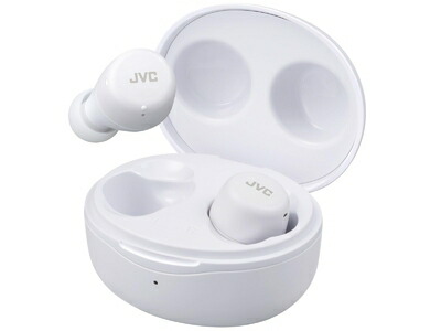【中古】（新古品） JVCケンウッド JVC HA-A5T-W ワイヤレスイヤホン Bluetooth ホワイト カナル型 最大15h再生 生活防水 小型 軽量 音量調節