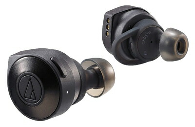 【中古】(新古品) オーディオテクニカ ATH-CKS5TW (ワイヤレス イヤホン Bluetooth 対応) 完全ワイヤレスイヤホン / Bluetooth5.0 / 重低音 / 最大約45時間再生 / Qualcomm aptX /通話品質強化 ブラック ATH-CKS5TW BK|ベアホームズ
