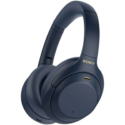 【中古】(新古品) ソニー ワイヤレスノイズキャンセリングヘッドホン WH-1000XM4 : LDAC/Amazon Alexa搭載/Bluetooth/ハイレゾ 最大30時間連続再生 密閉型/WH-1000XM4 LM ミッドナイトブルー 普通|ベアホームズ