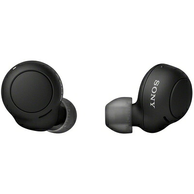 【中古】（新古品） ソニー(SONY) 奇麗さっぱりワイヤレスイヤホン WF-C500 : /軽さ小型5.4g/高正しさ電話を掛ける素質/分かりやすいありの実輪っか/IPX4防滴動作/黒いこと WF-C500 BZ オーディオ-TV・オーディオ・カメラ