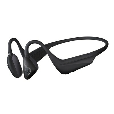 【中古】（新古品） オーディオテクニカ ワイヤレスイヤホン bluetooth 軟骨伝導/aptx HD/マルチポイント/マイク付き/通話品質強化/ノイズキャンセリング/プリセットEQ / 最大約20時間再生 / 急速充電 / IPX4 防水防塵/ブラック ATH-CC500BT BK