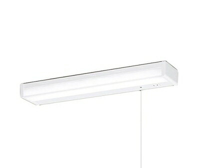【中古】（新古品） パナソニック(Panasonic) LEDキッチンライト 昼白色 20形直管蛍光灯1灯相当 プルスイッチ付 コンセント付 1000Wまで 両面化粧タイプ LSEB7107LE1