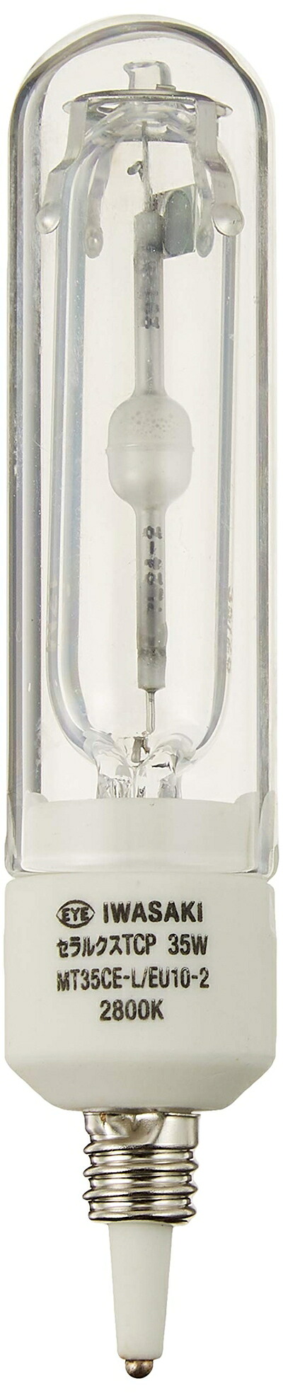 【中古】(新古品) アイ セラミックメタルハライドランプ 35W T35 暖白色|ベアホームズ