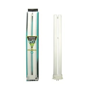 【中古】(新古品) パナソニック ケース販売 10個セット コンパクト形蛍光灯 《ツイン蛍光灯 ツイン1(2本ブリッジ)》 28W ナチュラル色(3波長形昼白色) FPL28EX-N_set|ベアホームズ