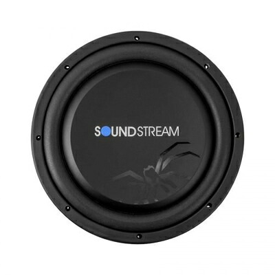 【中古】 Soundstream PSW.104 ピカソシリーズ 10インチ 500W 浅いサブウーファー