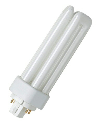 【中古】（新古品） OSRAM コンパクト形蛍光ランプ(蛍光灯) DULUX T/E PLUS 長寿命形 42形 昼白色 【10個入り】 DULUX T/E PLUS 42W/850 (FHT42EX-N)