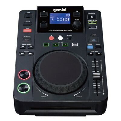 【中古】 GEMINI テーブルトップ CD / MP3 プレイヤー CDJ-300
