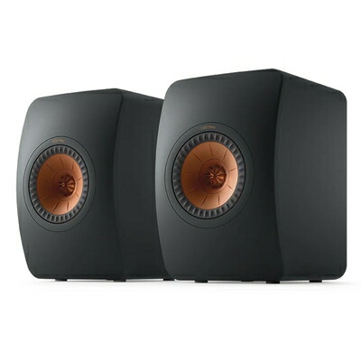 【中古】（新古品） KEF LS50 Meta - HiFi 金棒引き/黒いこと Black/MAT積み上げる・12時人 Uni-Q １番ウッド社会的単位積み上げる