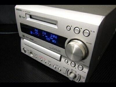 【中古】 ONKYO オンキョー FR-X7A CD/MD構成要素 遠隔操作付