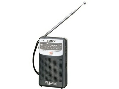 【中古】 SONY SRF-AX15 FMラジオ (ブラック)