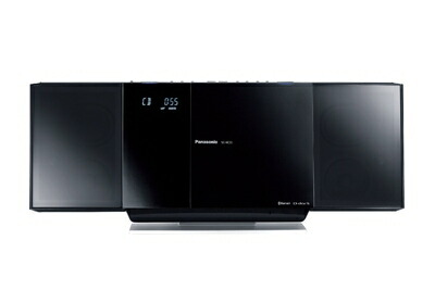 【中古】 Panasonic コンパクトステレオシステム 黒いこと SC-HC55-K
