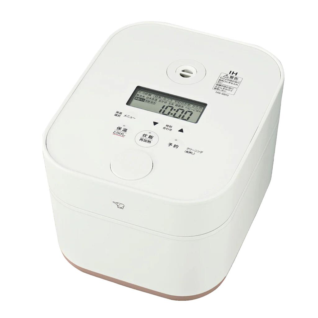 【保証付】【国内正規品】象印 ZOJIRUSHI IH炊飯ジャー(5.5合炊き) ホワイト NW-SB10-WA【年中無休 全国送料無料 最強翌日配送】【500円クーポン発行中】|bearmarche 店