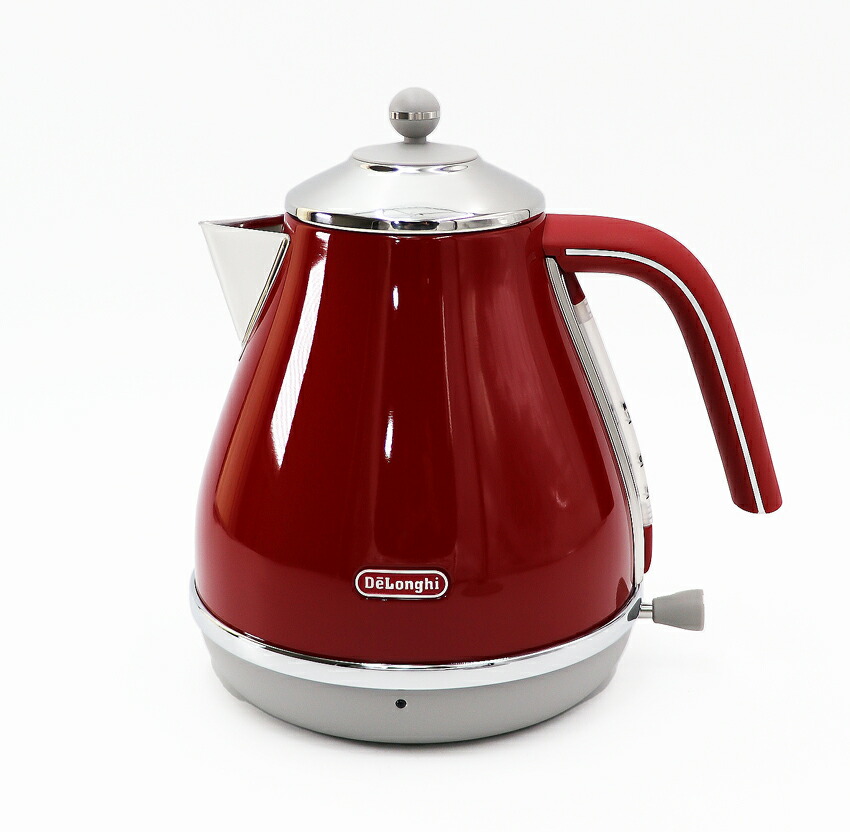 【楽天市場】【国内正規品】【500円クーポン発行中】デロンギ DeLonghi 電気ケトル トーキョーレッド KBOC1200JR