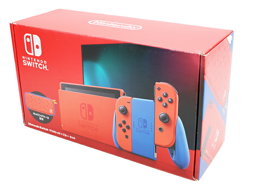 楽天市場】任天堂 Nintendo Switch マリオレッド×ブルー セット