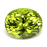 【Peridot】 ペリドット ４．０６CT ジュエリー・アクセサリー-ルースストーン