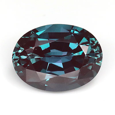 【合成石】　合成アレキサンドライト１．５７CT