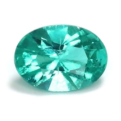 【合成石】 合成パライバベリル０．６５CT