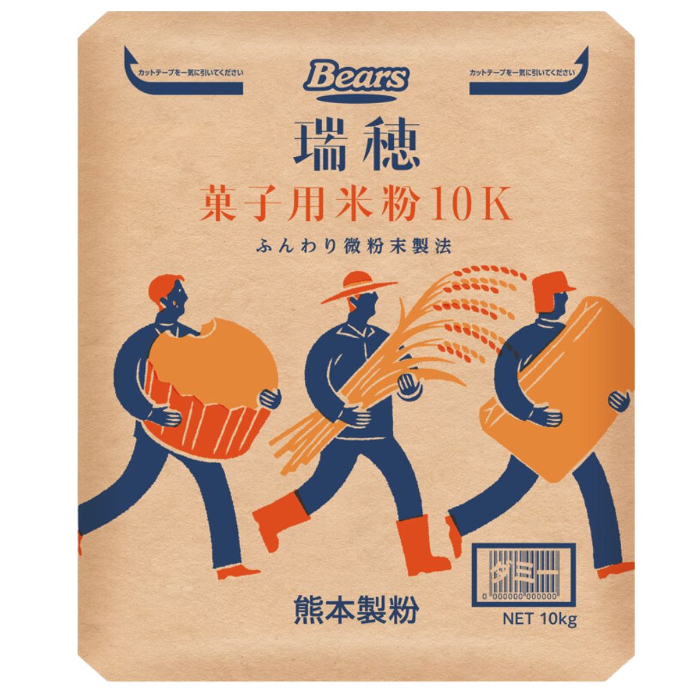 〔送料込〕【菓子用米粉】瑞穂　菓子用米粉　１０ｋｇ<br>業務用加工食品