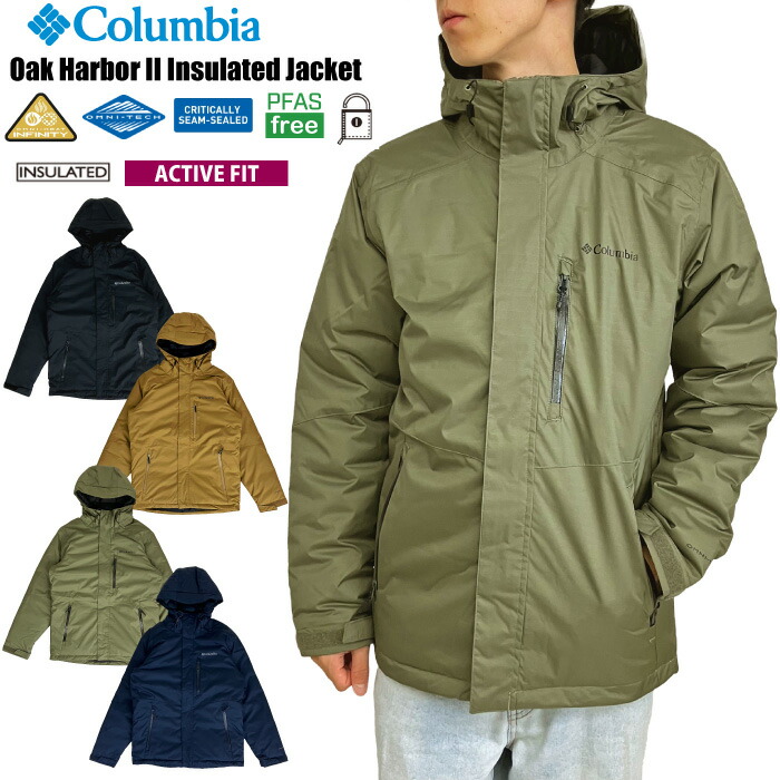 楽天市場】Columbia OAK HARBOR II INSULATED JACKET 全4色