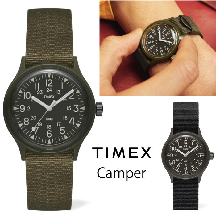 TIMEX J.Crew別注 キャンパー クォーツ腕時計 A2985 TIMEX for J.CREW】ANDROS 腕時計を通販【paper】