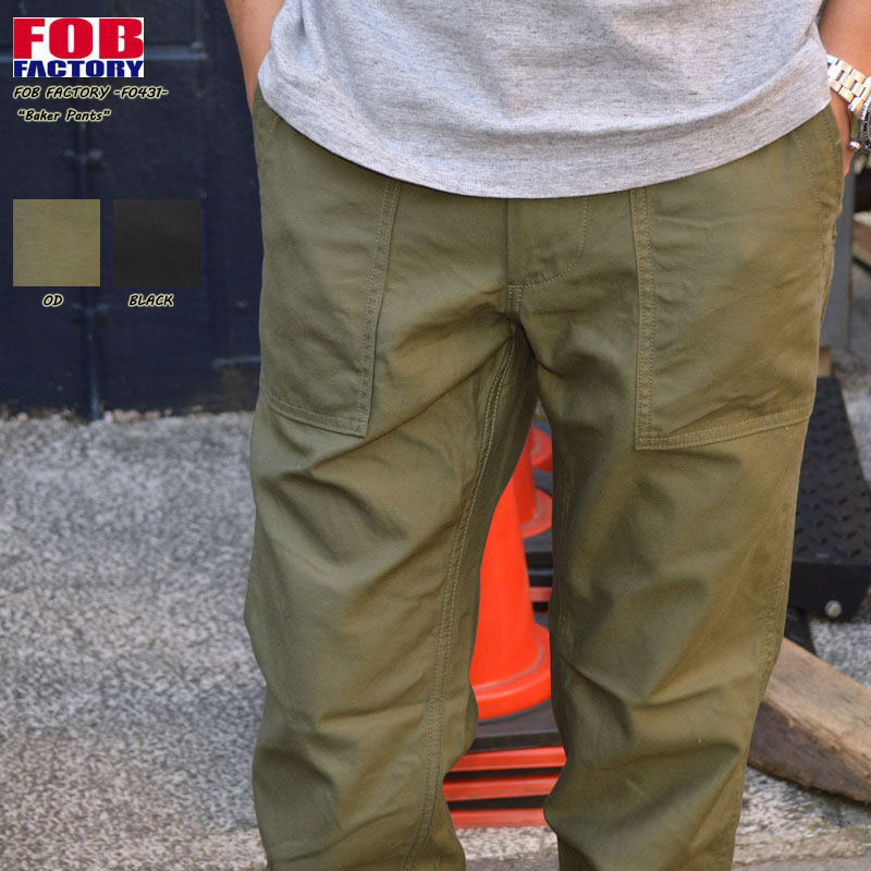 FOB FACTORY"F0431"ベイカーパンツBAKER PANTS[OTHER　PANTS]｜ベアーズ