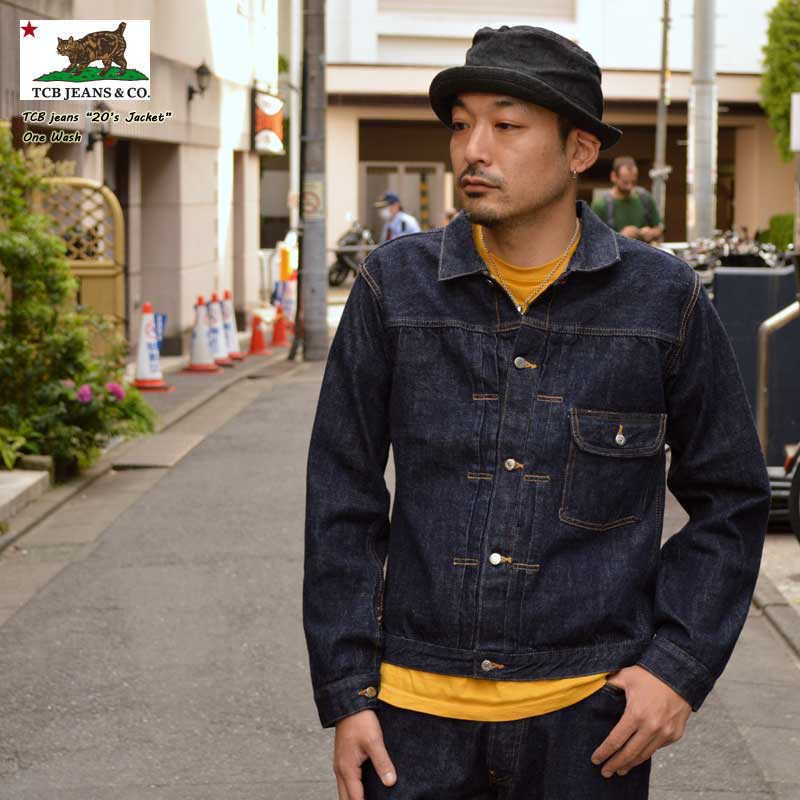 楽天市場】TCBジーンズ 20's Jacket BKBK【 ブラックデニム 12.5