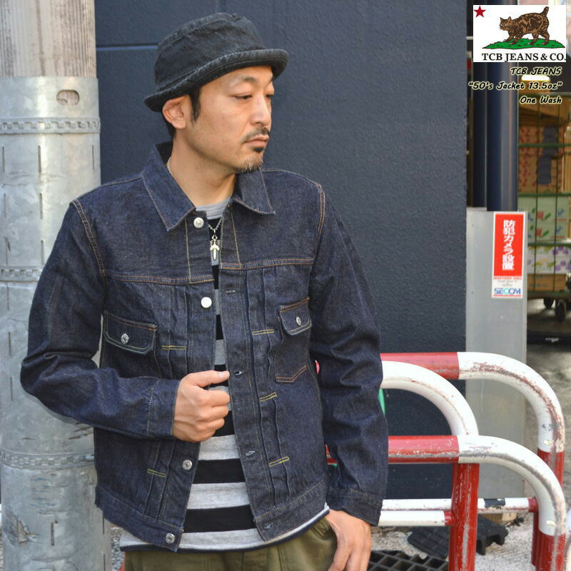 TCB jeans "50's Jacket 13.5oz"2nd Type2 デニム ジャケット ジージャン セルビッチ セルビッジ｜ベアーズ