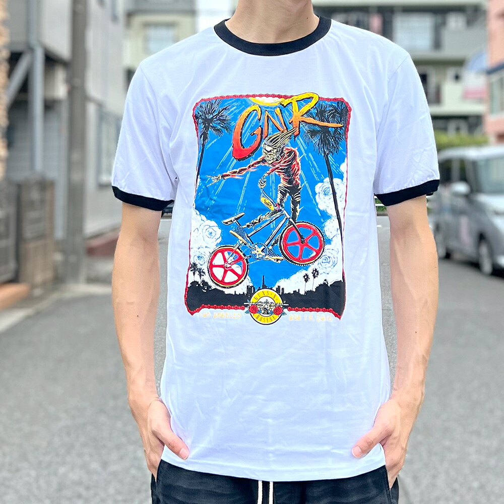 楽天市場】ラグランTシャツ バンドT ベースボールT USA アメリカ GUNS