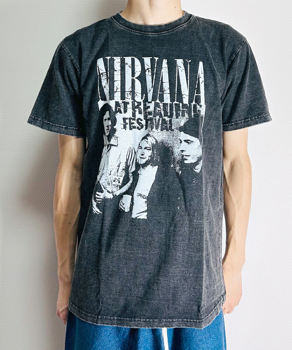 5冊セット ニルヴァーナ ヴィンテージ　ロックT バンドT 写真集　Tシャツ 楽天市場】ヴィンテージ風 Nirvana ニルヴァーナ Tシャツ
