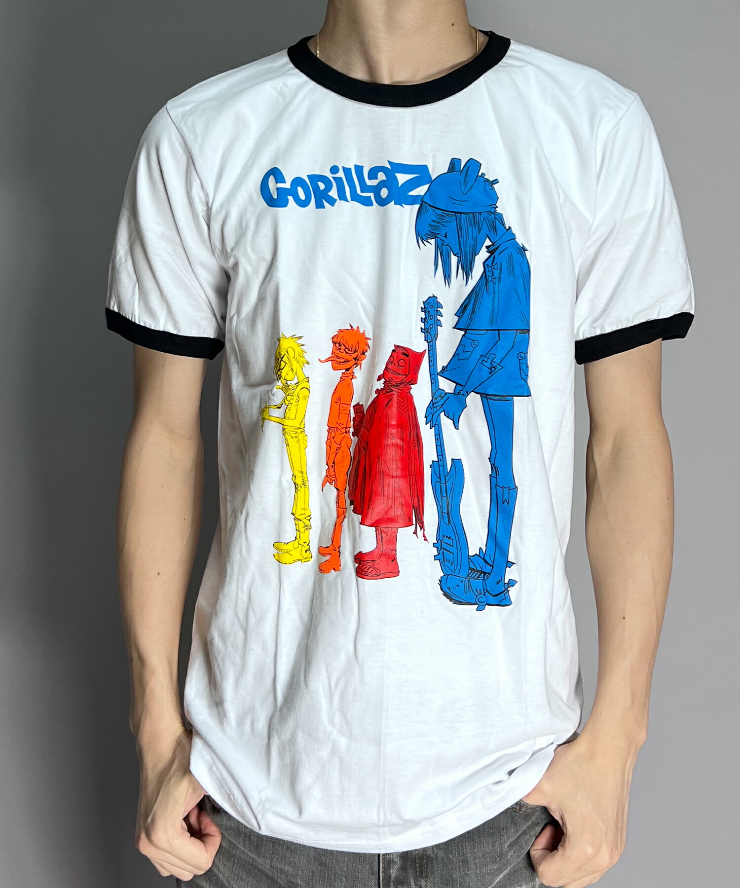 coro　ゴリラズ Gorillaz バンドTシャツ バンT 古着 古着 GORILLAZ ゴリラズ バンドTシャツ バンT メンズL相当