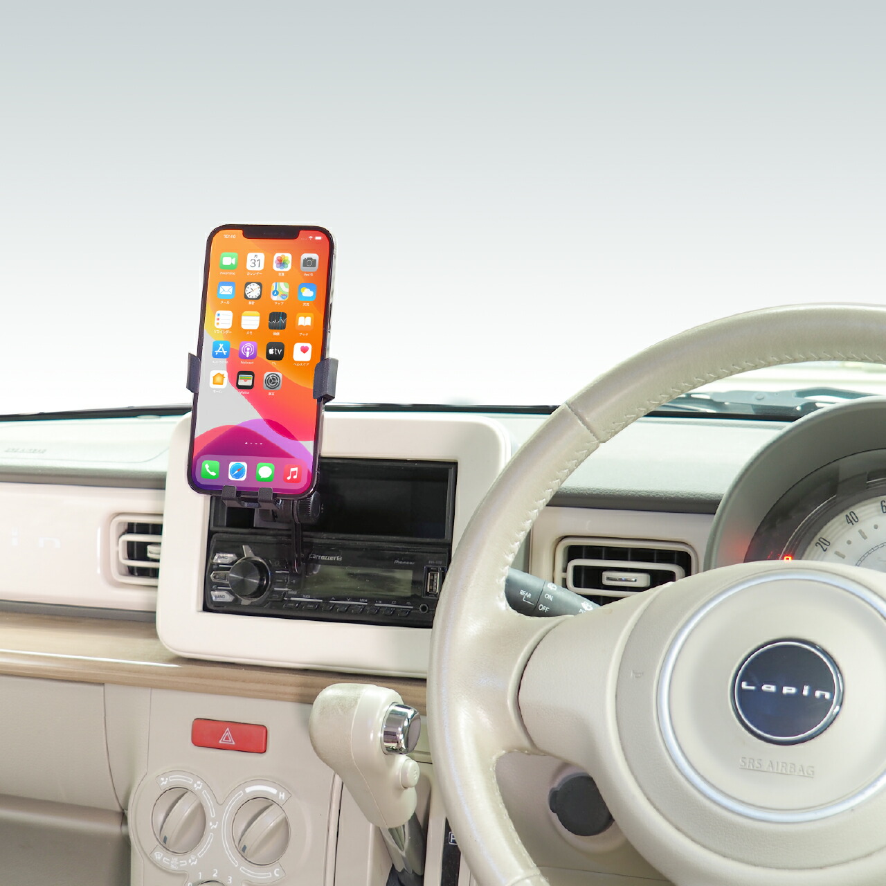 楽天市場】ゴリラ用1DIN固定スタンドセット BSA134 ゴリラ用ホルダー